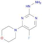 4-(5-Fluoro-2-hydrazinopyrimidin-4-yl)morpholine