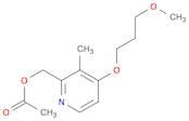 (4-(3-Methoxypropoxy)-3-methylpyridin-2-yl)methyl acetate