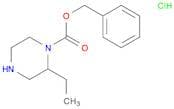 Benzyl 2-ethylpiperazine-1-carboxylate hydrochloride