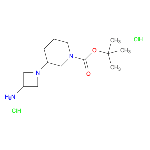 tert-Butyl 3-(3-aminoazetidin-1-yl)piperidine-1-carboxylate dihydrochloride