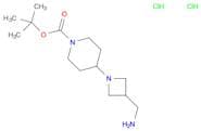 tert-Butyl 4-(3-(aminomethyl)azetidin-1-yl)piperidine-1-carboxylate dihydrochloride