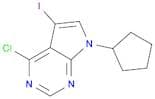 4-Chloro-7-cyclopentyl-5-iodo-7H-pyrrolo[2,3-d]pyrimidine