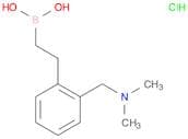Boronic acid, [2-[2-[(dimethylamino)methyl]phenyl]ethyl]-, hydrochloride