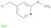 4-(Chloromethyl)-2-methoxypyridine hydrochloride