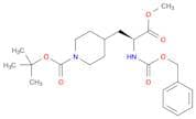(S)-1-BOC-4-(2-CBZ-AMINO-2-METHOXYCARBONYL-ETHYL)PIPERIDINE