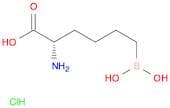 (S)-2-Amino-6-boronohexanoic acid hydrochloride