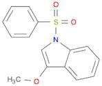 1-Benzenesulfonyl-3-methoxy-1H-indole