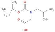 2-([(tert-Butoxy)carbonyl](2-methylpropyl)amino)acetic acid