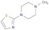 Piperazine, 1-methyl-4-(2-thiazolyl)- (9CI)