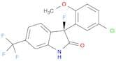 (S)-3-(5-Chloro-2-methoxyphenyl)-3-fluoro-6-(trifluoromethyl)indolin-2-one