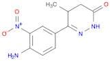 6-(4-Amino-3-nitrophenyl)-5-methyl-4,5-dihydropyridazin-3(2H)-one