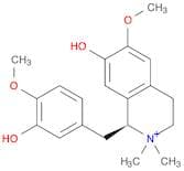Isoquinolinium,1,2,3,4-tetrahydro-7-hydroxy-1-[(3-hydroxy-4-methoxyphenyl)methyl]-6-methoxy-2,2-di…