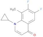 1-Cyclopropyl-6,7-difluoro-8-methylquinolin-4(1H)-one