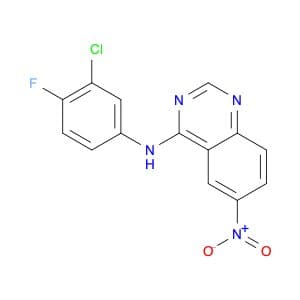 N-(3-chloro-4-fluorophenyl)-6-nitroquinazolin-4-amine