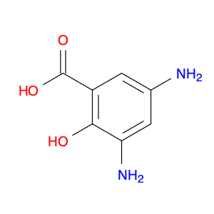 3,5-Diamino-2-hydroxybenzoic acid