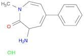 3-Amino-1-methyl-5-phenyl-1H-azepin-2(3H)-one hydrochloride