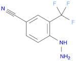 4-Cyano-2-(trifluoromethyl)phenylhydrazine