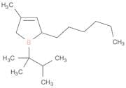 1H-Borole, 2-hexyl-2,5-dihydro-4-methyl-1-(1,1,2-trimethylpropyl)-