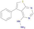 4-Hydrazinyl-5-phenylthieno[2,3-d]pyrimidine