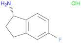 (S)-5-FLUORO-2,3-DIHYDRO-1H-INDEN-1-AMINE-HCl