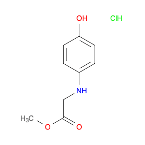 Methyl 2-((4-hydroxyphenyl)amino)acetate hydrochloride