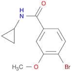 N-Cyclopropyl 4-bromo-3-methoxybenzamide