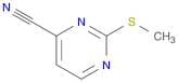 2-Methylsulfanylpyrimidine-4-carbonitrile