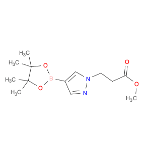 Methyl 3-(4-(4,4,5,5-tetramethyl-1,3,2-dioxaborolan-2-yl)-1H-pyrazol-1-yl)propanoate