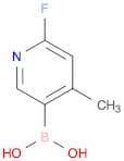 2-Fluoro-4-methylpyridine-5-boronic acid
