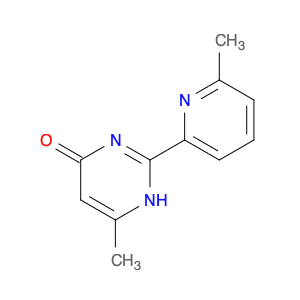 4(1H)-Pyrimidinone, 6-methyl-2-(6-methyl-2-pyridinyl)-
