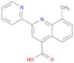 8-methyl-2-pyridin-2-ylquinoline-4-carboxylic acid