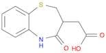 (4-Oxo-2,3,4,5-tetrahydro-1,5-benzothiazepin-3-yl)acetic acid