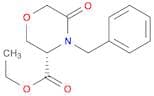 (S)-Ethyl 4-benzyl-5-oxomorpholine-3-carboxylate