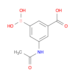 3-Acetamido-5-boronobenzoic acid