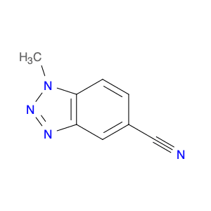 1-Methyl-1H-benzo[d][1,2,3]triazole-5-carbonitrile