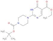 Ethyl 2-(4-(t-BOC)piperazin-1-yl)-4-hydroxypyrimidine-5-carboxylate