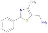 (4-Methyl-2-phenyl-1,3-thiazol-5-yl)methanamine