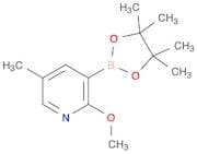 2-Methoxy-5-methyl-3-(4,4,5,5-tetramethyl-1,3,2-dioxaborolan-2-yl)-pyridine
