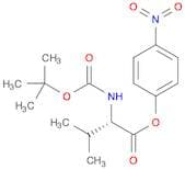 N-​(tert-​Butoxycarbonyl)​-​L-​valine 4-​nitrophenyl ester