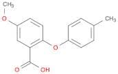 5-Methoxy-2-(p-tolyloxy)benzoic acid