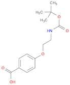 4-(2-tert-Butoxycarbonylamino-ethoxy)-benzoic acid