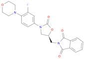 (S)-2-((3-(3-Fluoro-4-morpholinophenyl)-2-oxooxazolidin-5-yl)methyl)isoindoline-1,3-dione