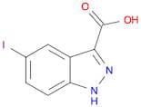 1H-Indazole-3-carboxylicacid, 5-iodo-