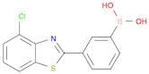 (3-(4-Chlorobenzo[d]thiazol-2-yl)phenyl)boronic acid