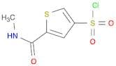 5-[(methylamino)carbonyl]-3-thiophenesulfonyl chloride