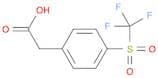 4-(Trifluoromethylsulfony)phenylacetic acid