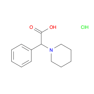 2-Phenyl-2-(piperidin-1-yl)acetic acid hydrochloride