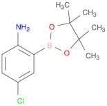 2-Amino-5-chlorophenylboronic acid, pinacol ester