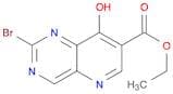 Ethyl 2-bromo-8-hydroxypyrido[3,2-d]pyrimidine-7-carboxylate