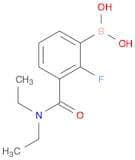 3-(Diethylcarbamoyl)-2-fluorophenylboronic acid
